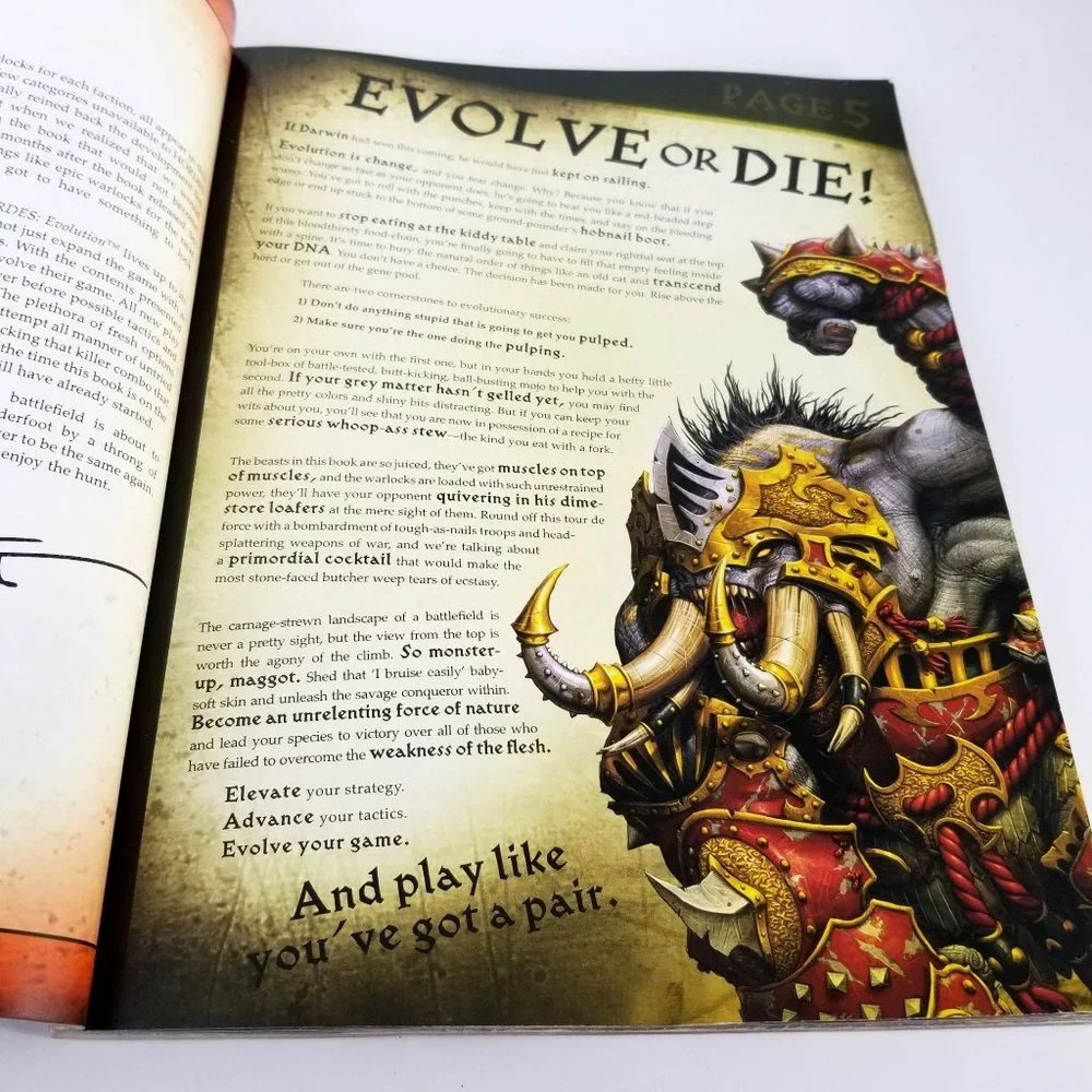 WarMachine Hordes Evolution Monster Miniature Combat Video Game Strategy Guide